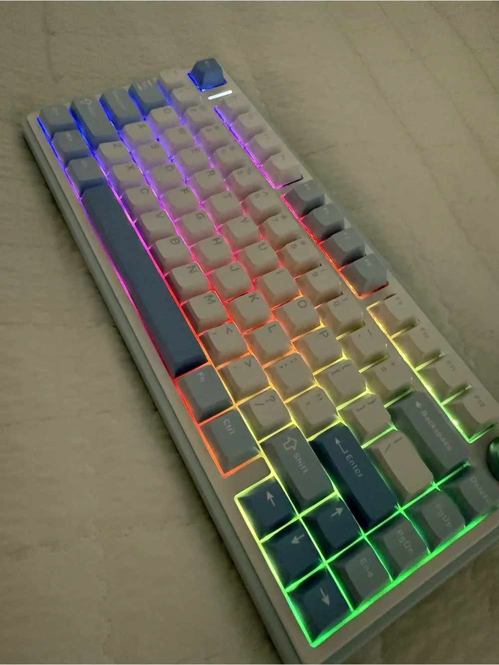 Brand new AULA F75 wireless mechanical keyboard - creamy sound, RGB backlight,